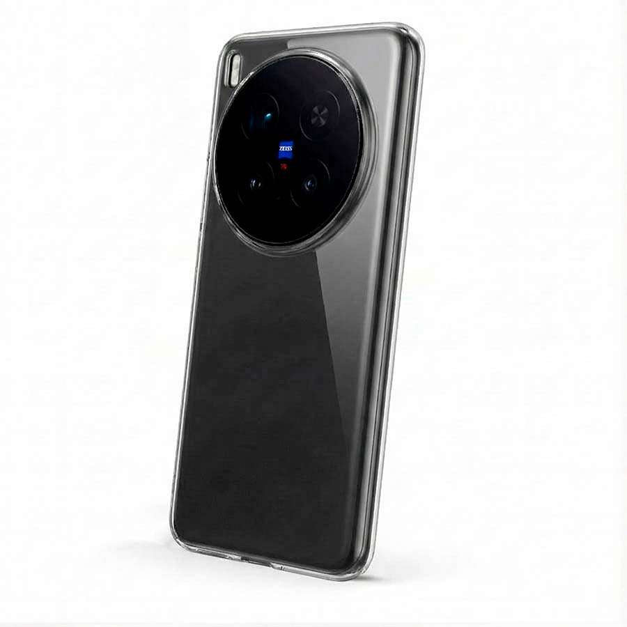 Capa Silicone Transparente para Vivo X300 Pro