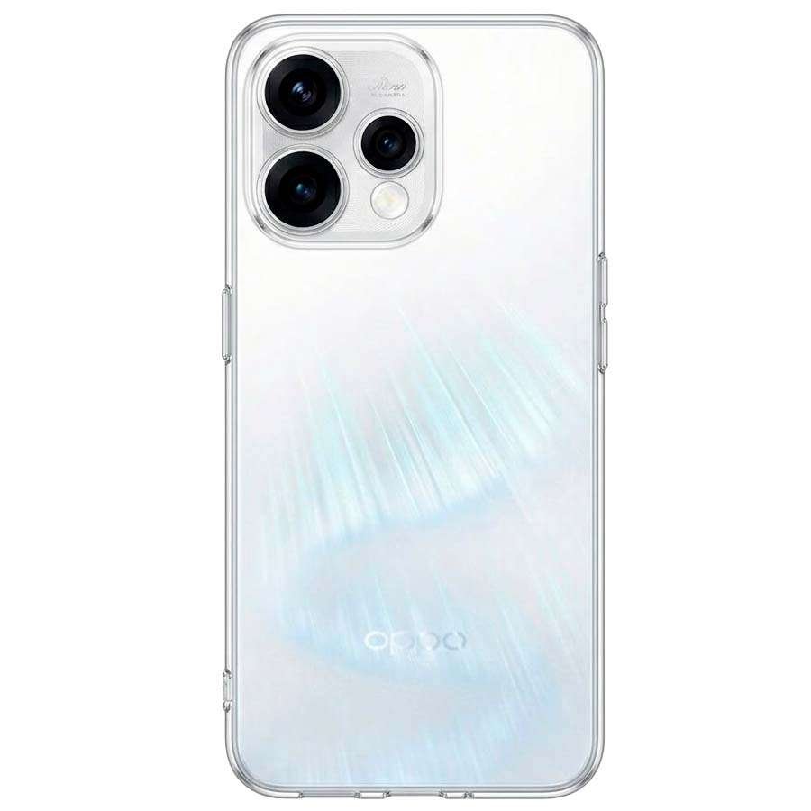 Capa Silicone Transparente para Oppo Reno 15FS