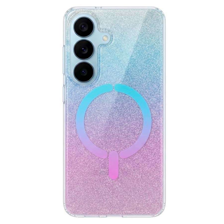 Capa Ring Glitter Compatível com MagSafe para Samsung Galaxy S26