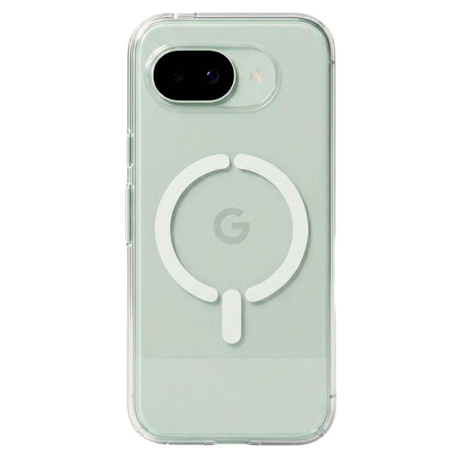Capa Transparente Logo Compatível com MagSafe para Google Pixel 10A
