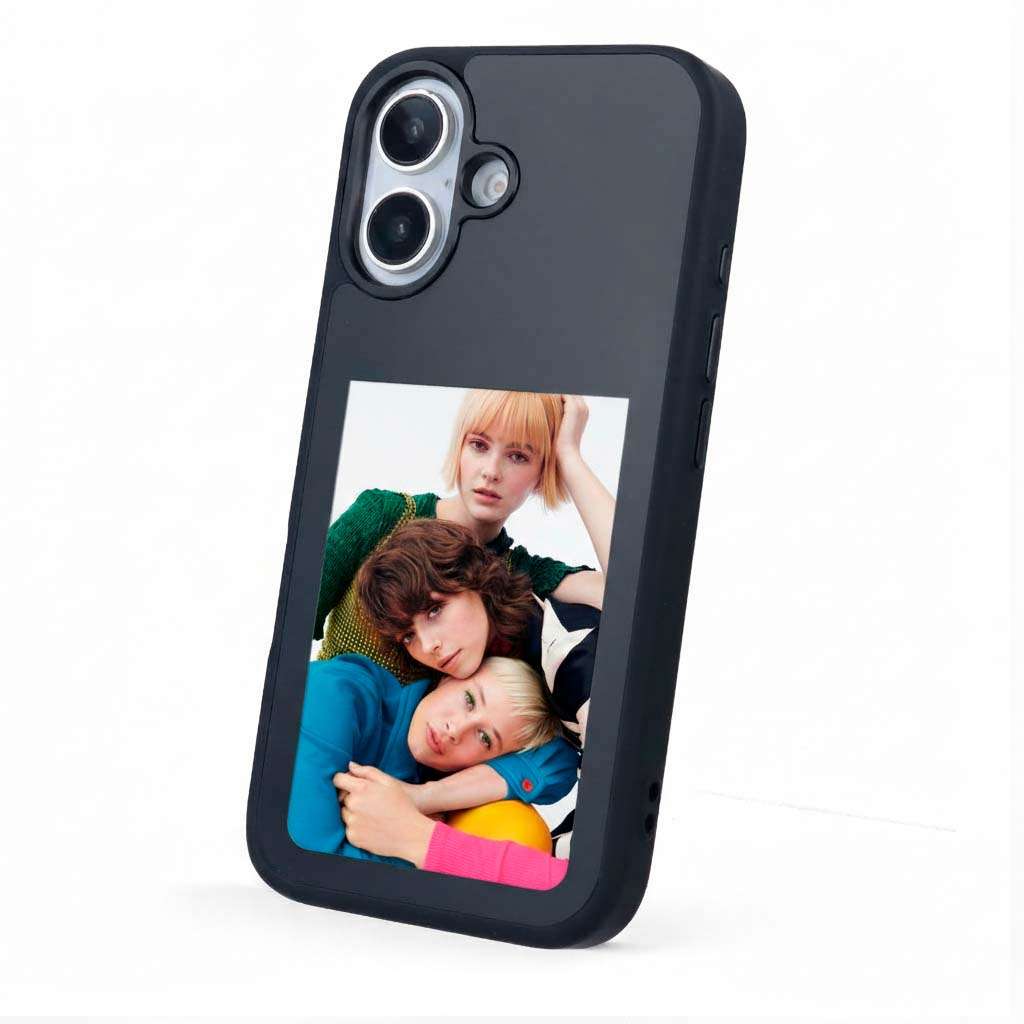 Capa Pixy com Display personalizado para iPhone 16