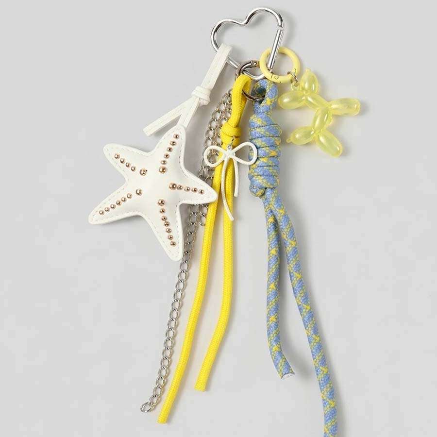 Charm Pendente Estrella de Mar — Porta-chaves Decorativo