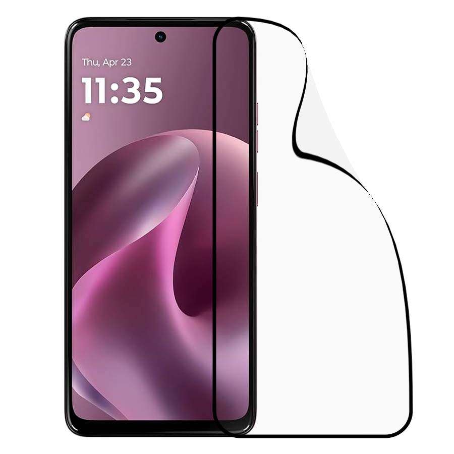 Vidro Temperado Completo Inquebrável para Motorola Moto G17
