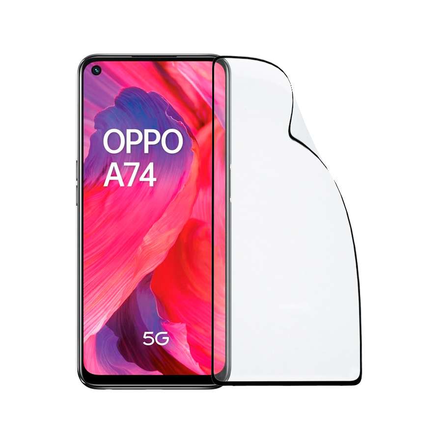 Vidro Temperado Completo Inquebrável para Oppo A54 4G