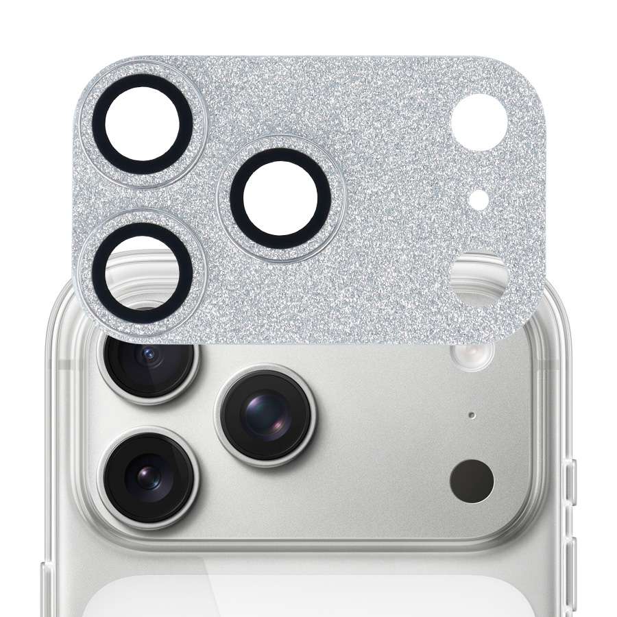 Protetor de Câmara Glitter para iPhone 17 Pro Max