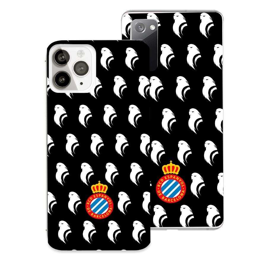 Funda Oficial RCD Espanyol -  Fondo Negro