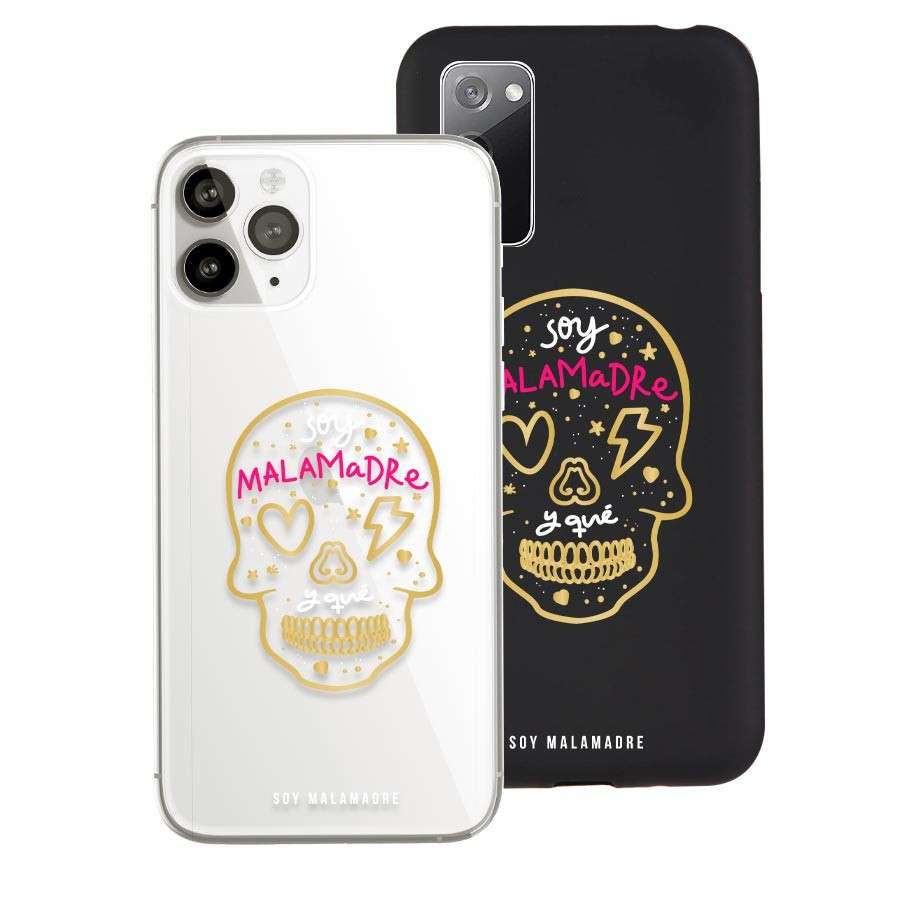 Capa Oficial Malasmadres - Calavera Dorada