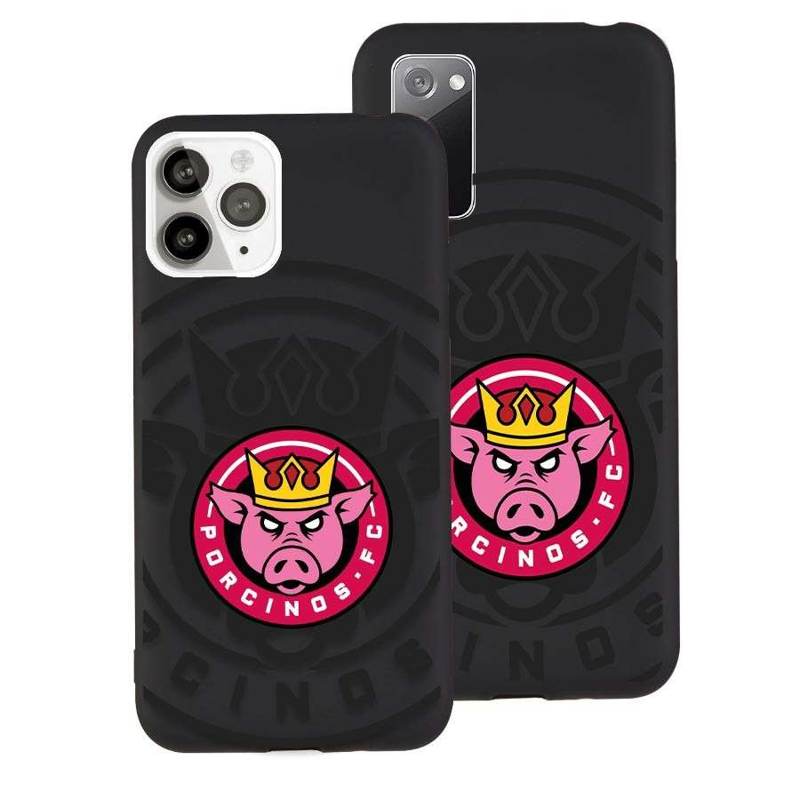 Capa Oficial KingS League - Porcinos FC Fundo Negro