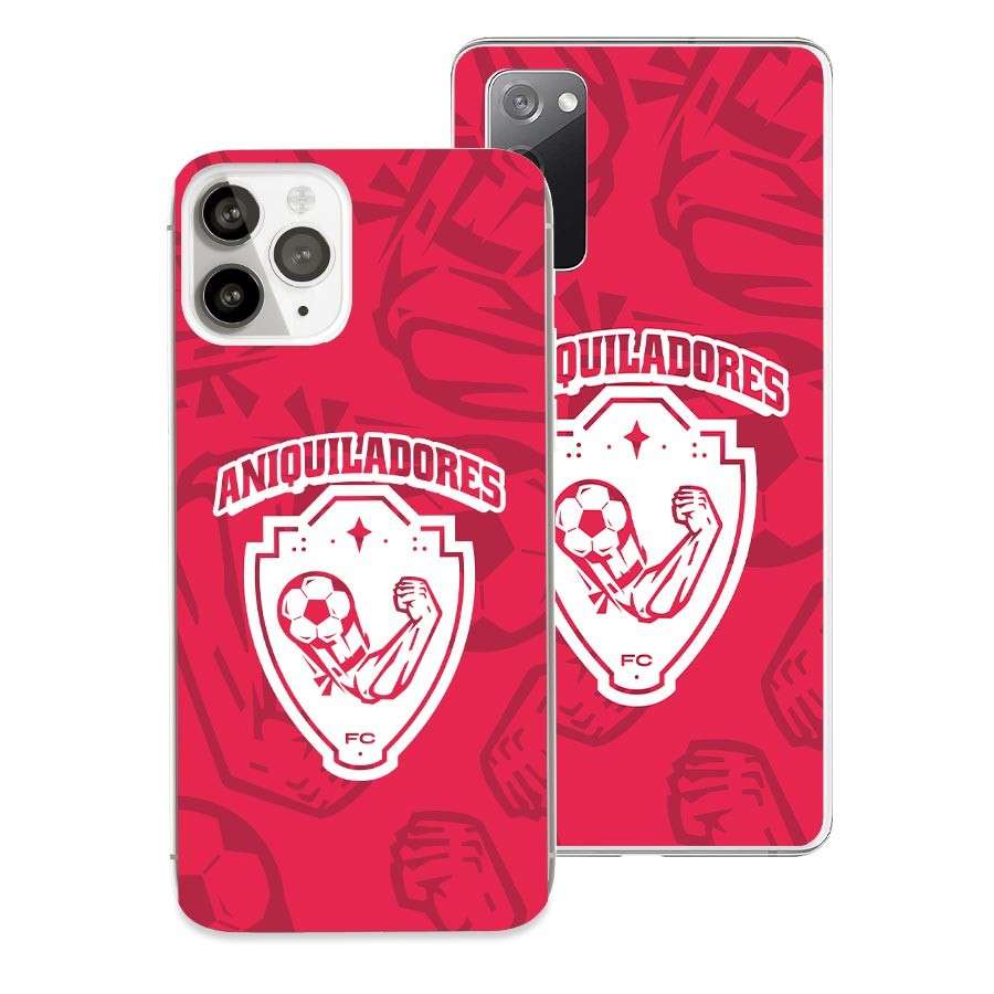 Capa Oficial Kings League - Aniquiladores Fundo Rojo