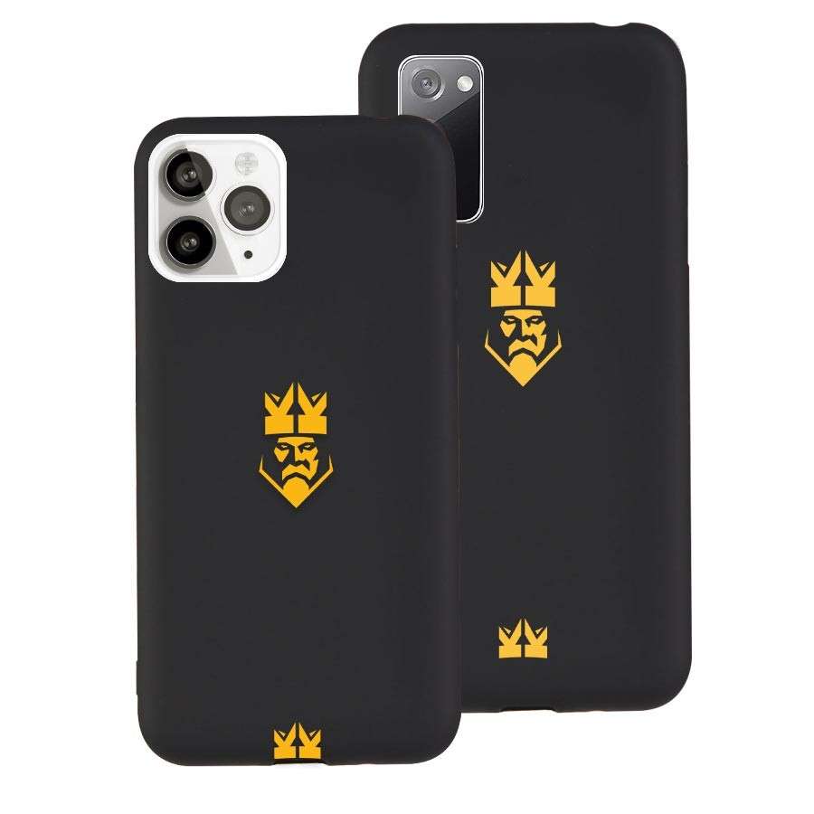 Capa Oficial Kings League - Escudo Fundo Negro