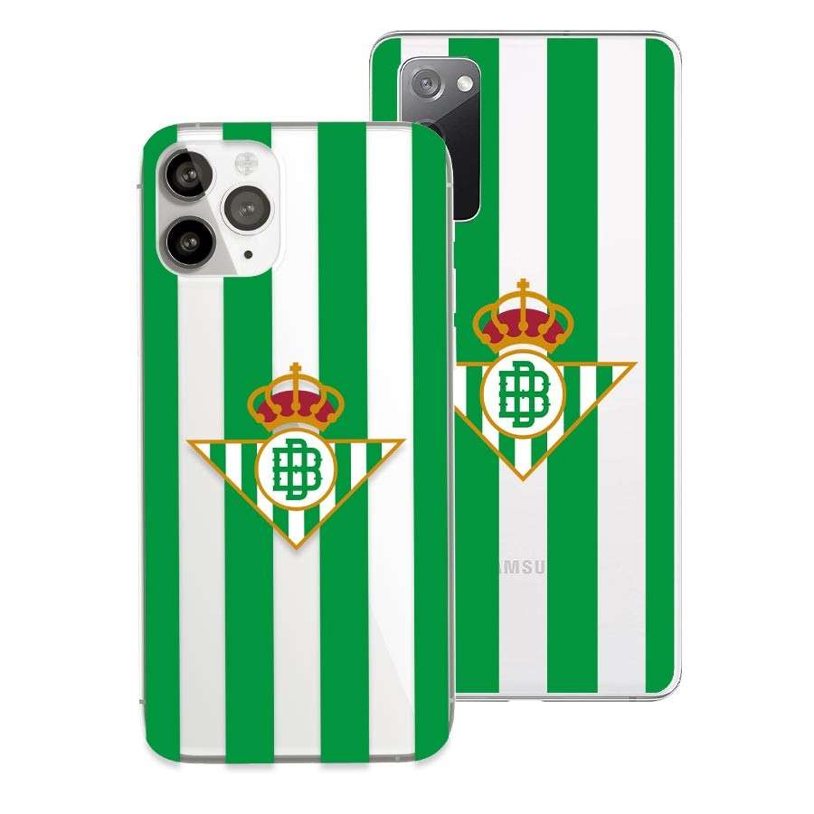 Funda Oficial Betis - Fondo Rayas Escudo