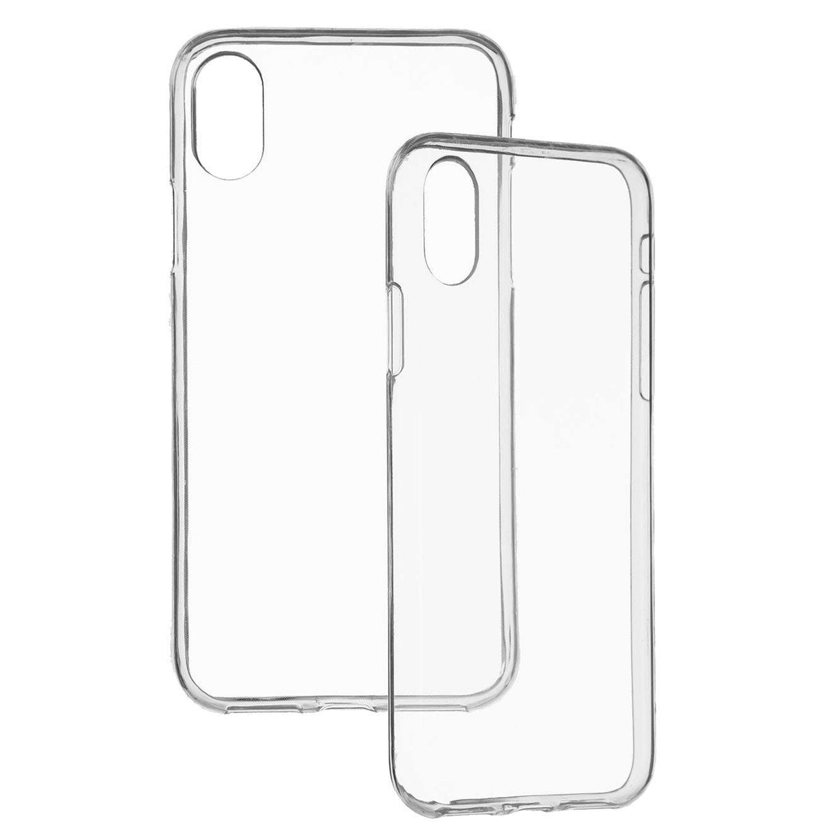 Capa Silicone Transparente para iPhone X