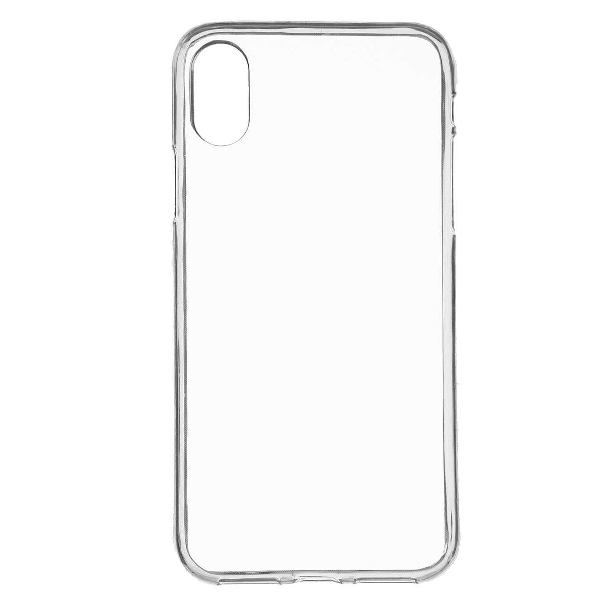 Capa Silicone Transparente para iPhone X