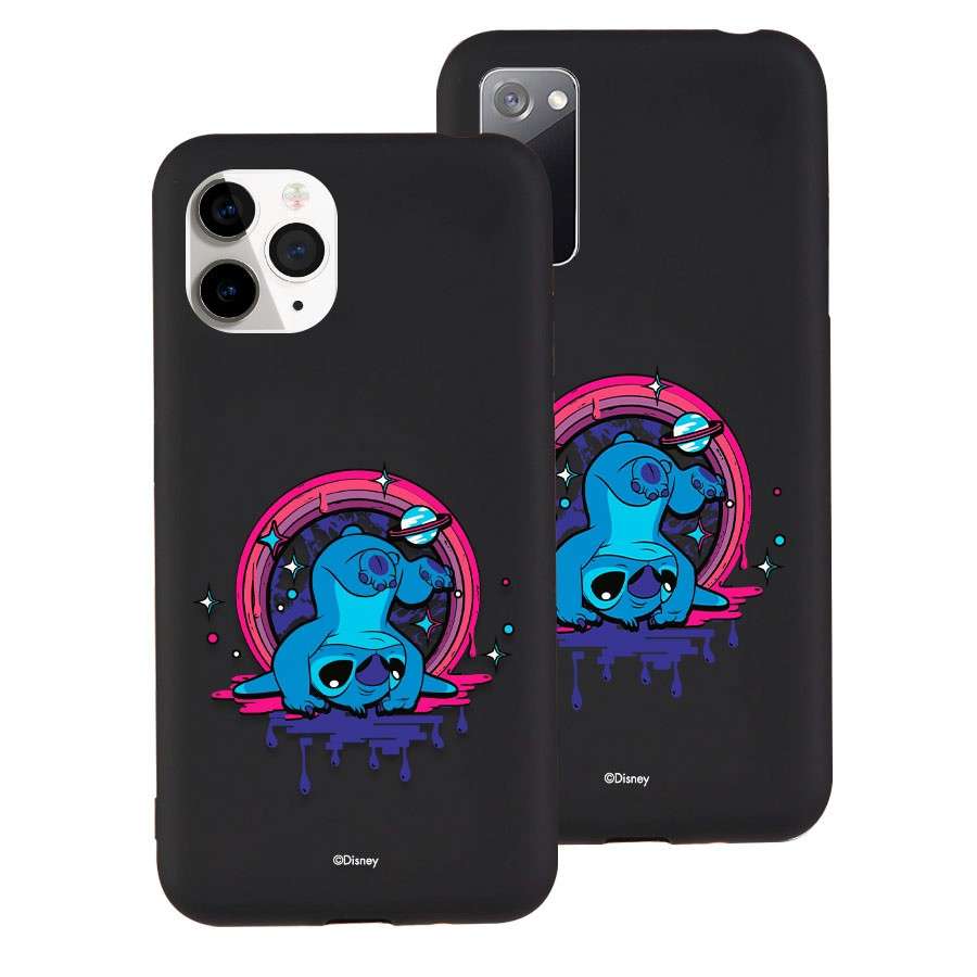 Capa Ultra Suave Oficial Disney - Lilo & Stitch fondo negro