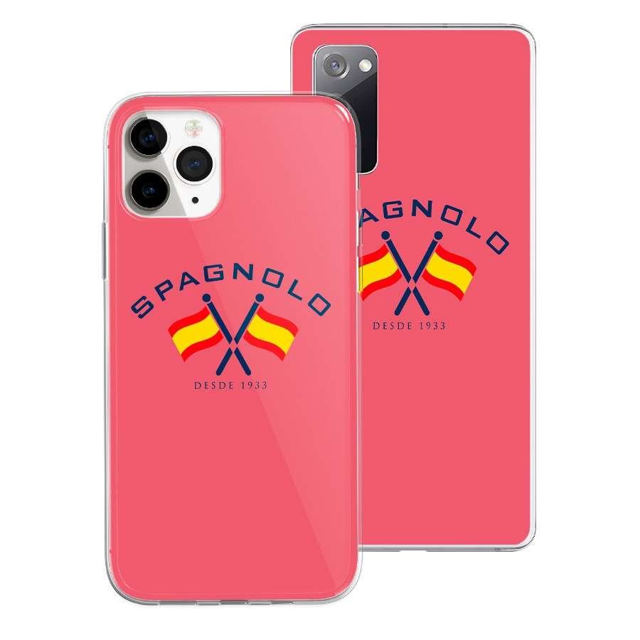 Funda Oficial Spagnolo - Fondo rosa