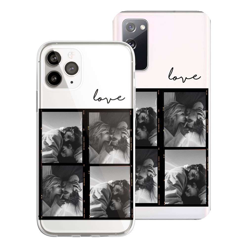 Capa Personalizada - Carrete de Kodak Silicone Transparente