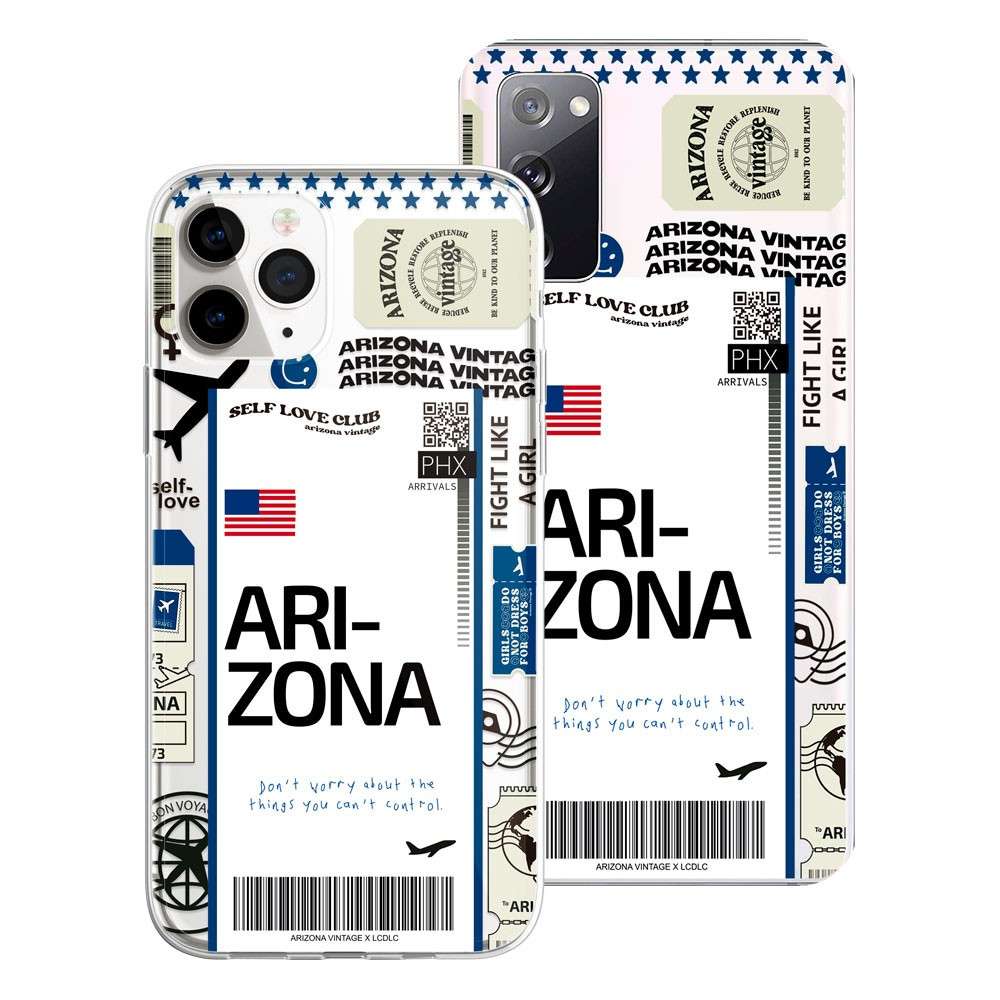 Capa Oficial Arizona Vintage - Billete De Avión