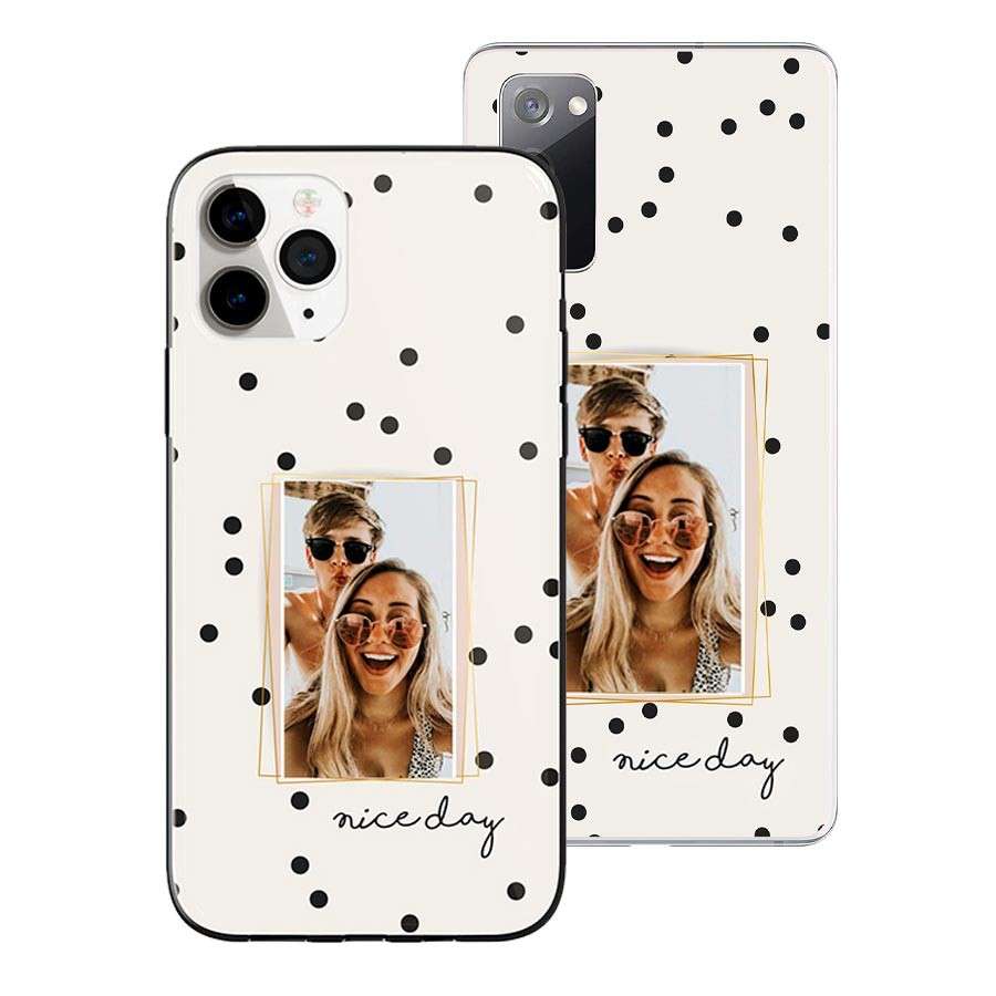 Capa Personalizada - Foto Com Fundo De Lunares