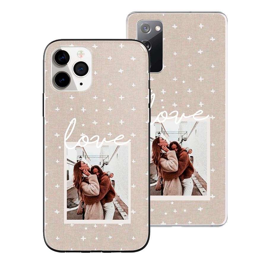Capa Personalizada - Foto Com Fundo De Estrellas