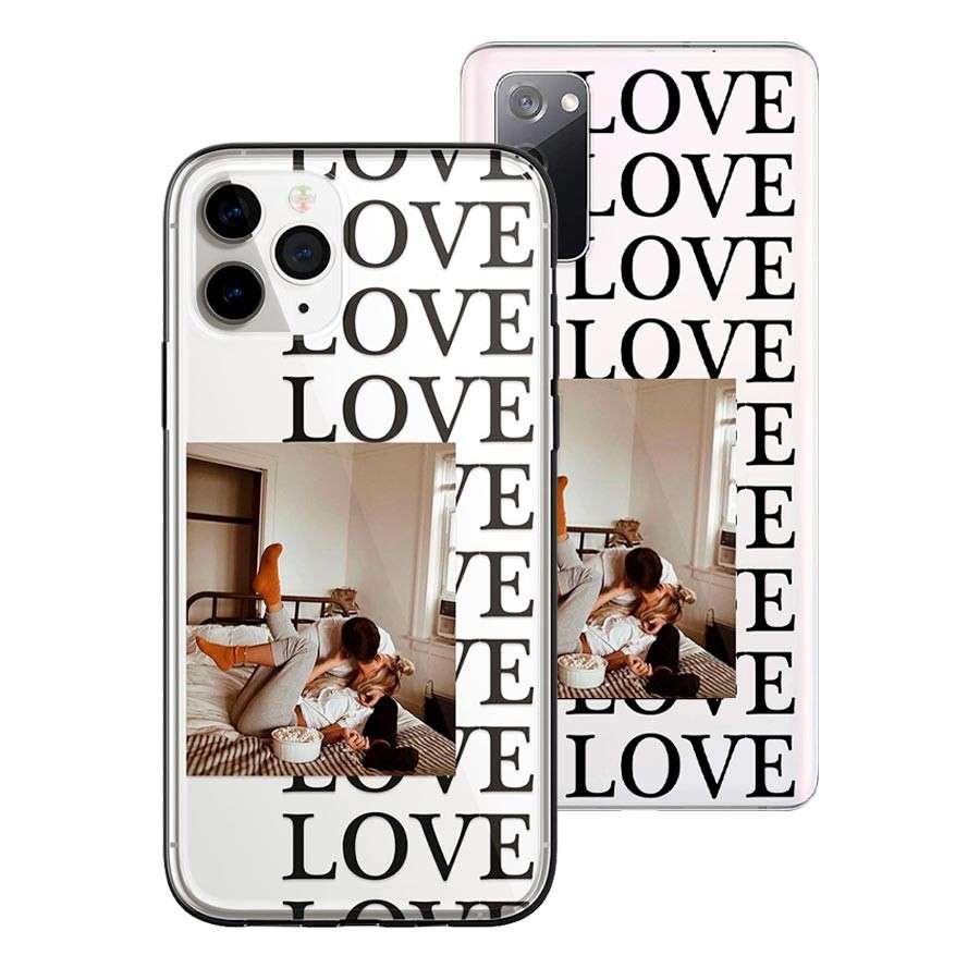 Capa Personalizada - Foto Com Love