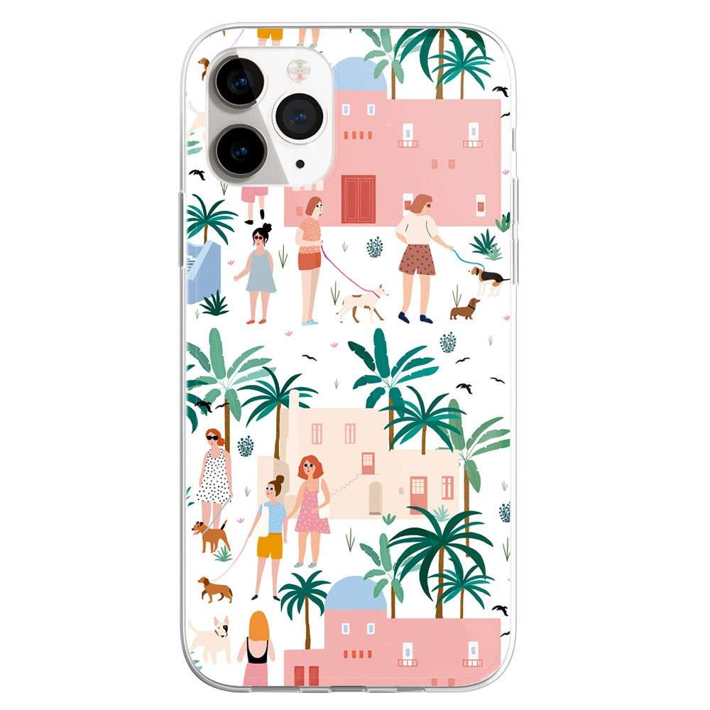 Funda Offset Collage - Paseo Con Perros