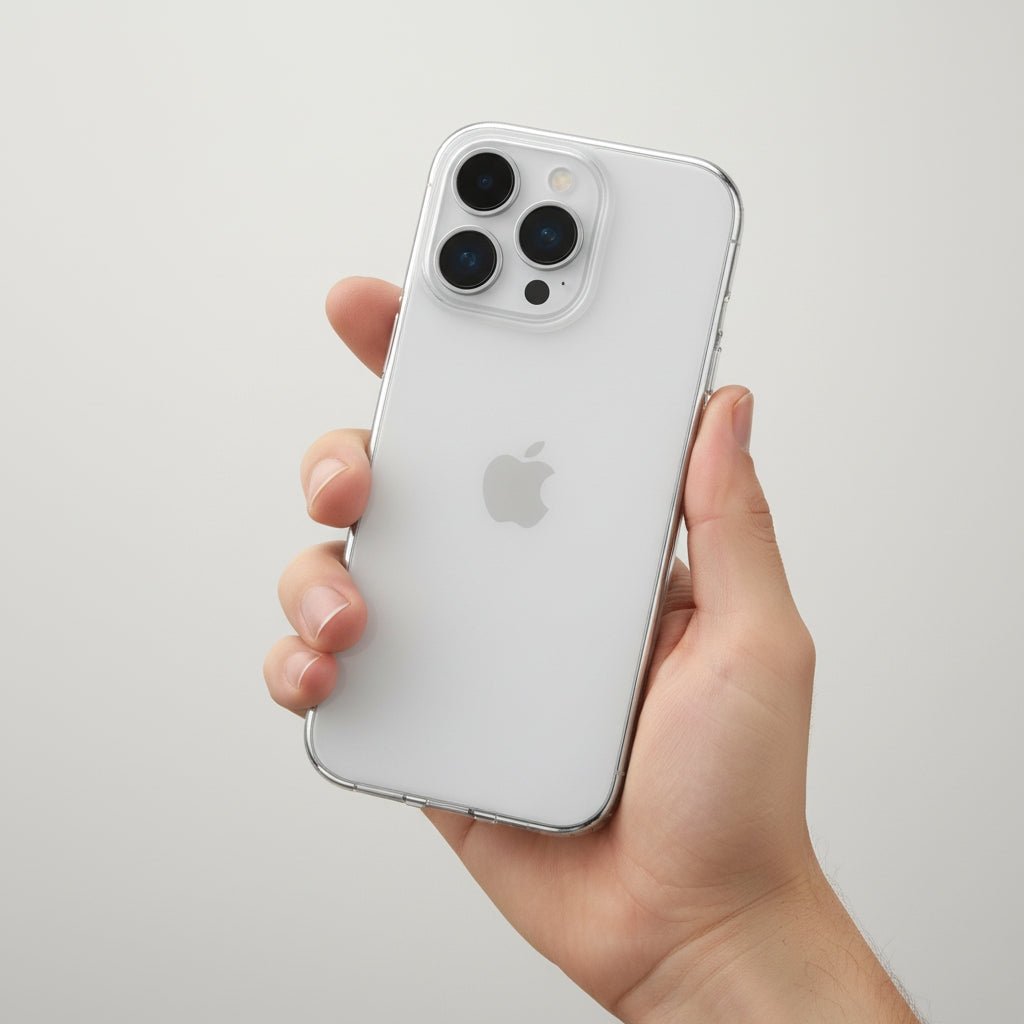Capa Silicone Transparente para iPhone 13 Pro