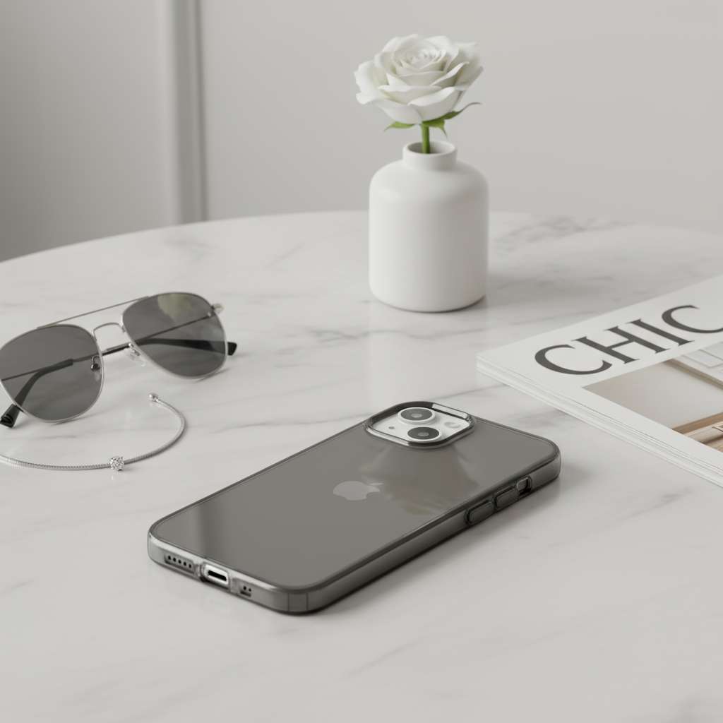Capa Silicone Cor para iPhone 14 Plus