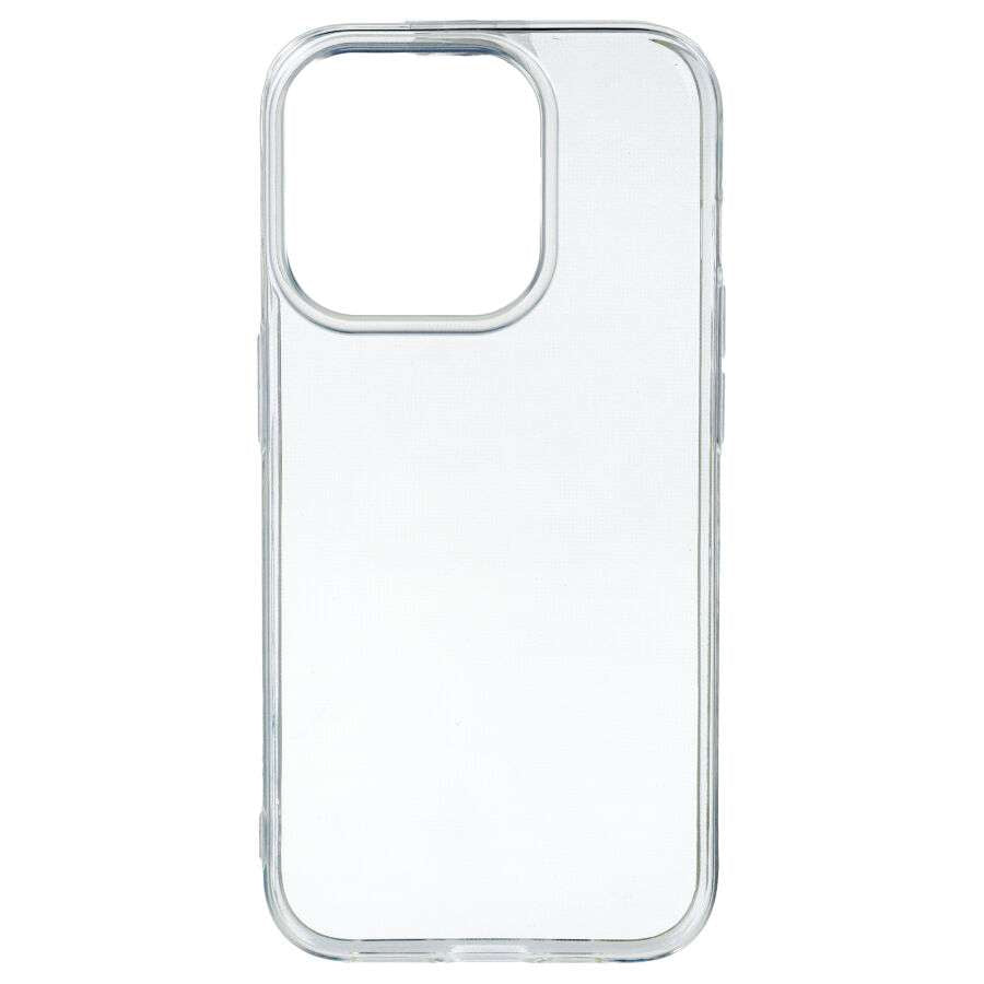 Capa Silicone Transparente para iPhone 15 Pro