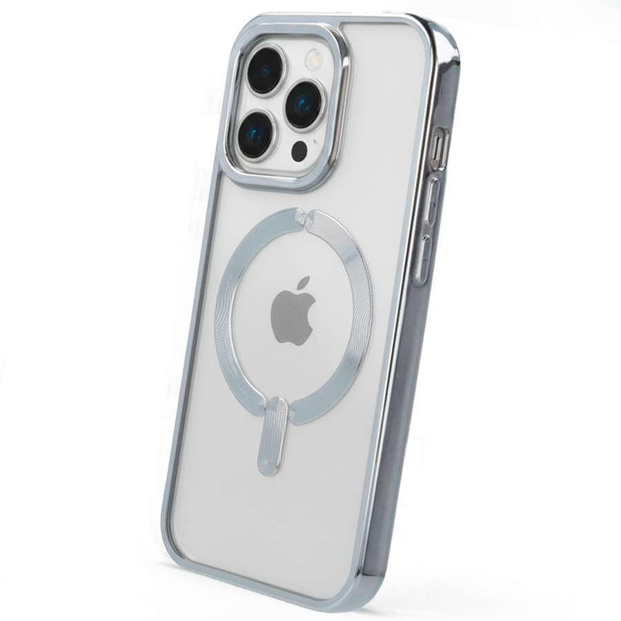 Capa Iron Logo Compatível com MagSafe para iPhone 14 Pro