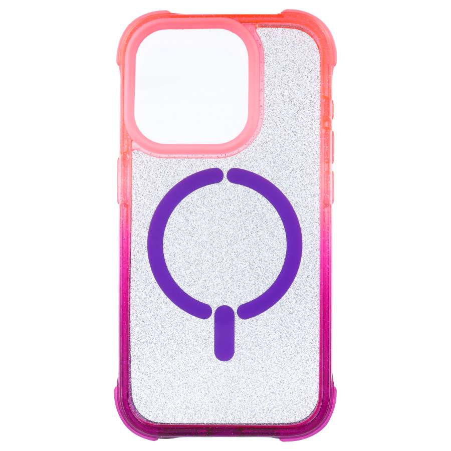 Capa Bumper Reforçada Gradiente compatível com MagSafe para iPhone 15 Pro Max