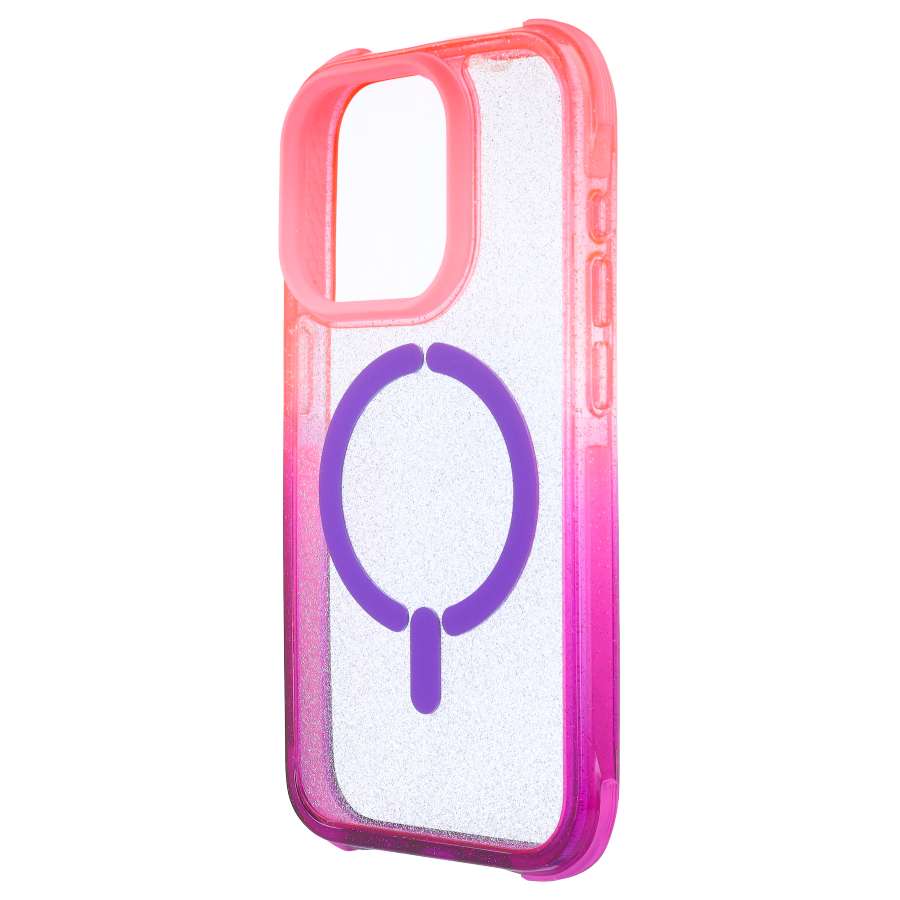Capa Bumper Reforçada Gradiente compatível com MagSafe para iPhone 15 Pro Max