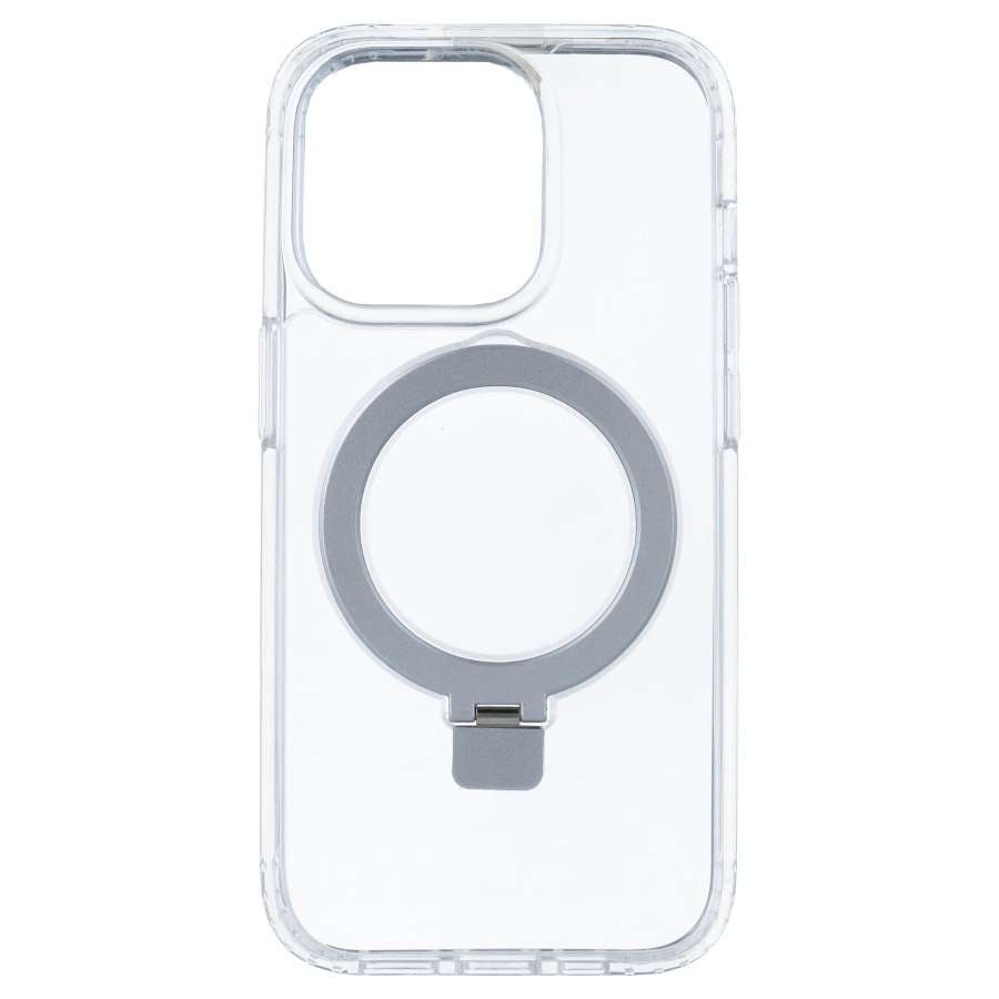 Capa Transparente Compatível com MagSafe Ring para iPhone 15 Pro Max