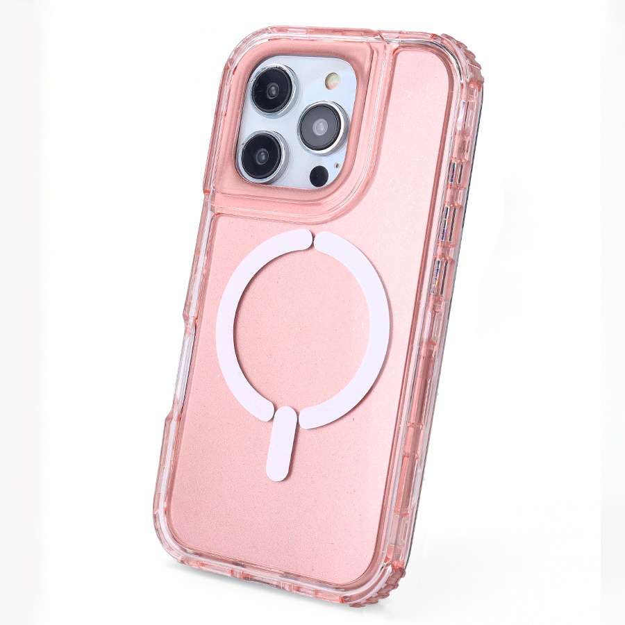 Capa Bumper 3 em 1 Compatível com MagSafe para iPhone 14 Pro
