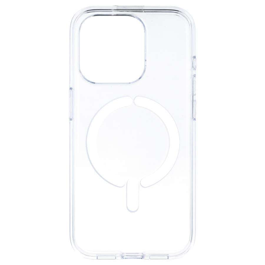 Capa Transparente Antiyellow Compatível com MagSafe para iPhone 15 Pro Max