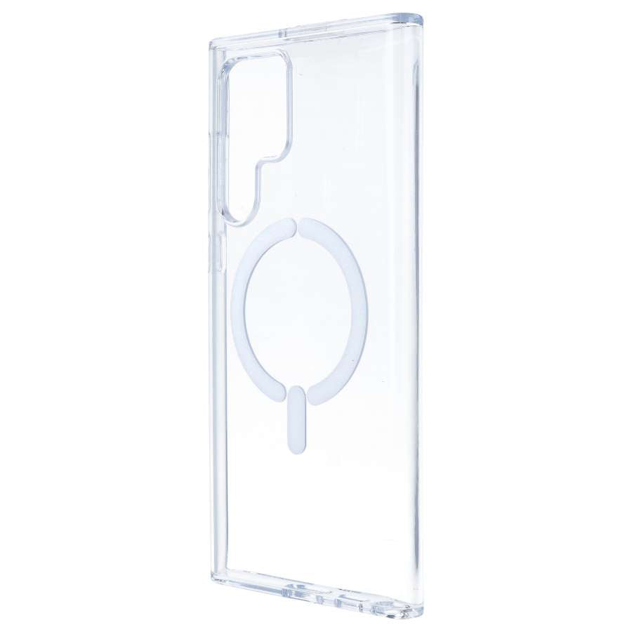 Capa Transparente Antiyellow Compatível com MagSafe para Samsung Galaxy S23 Ultra