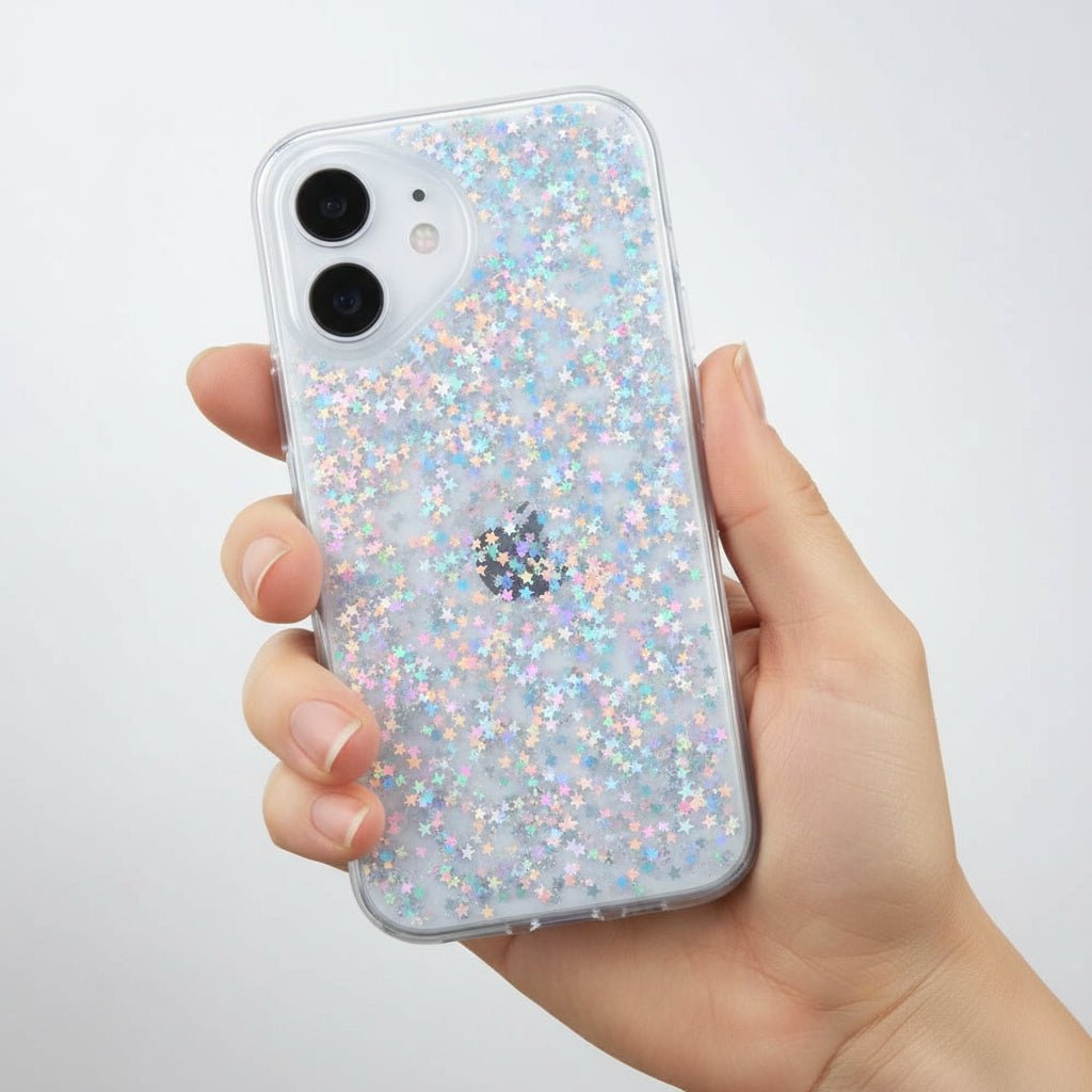 Capa Glitter Premium para iPhone 16
