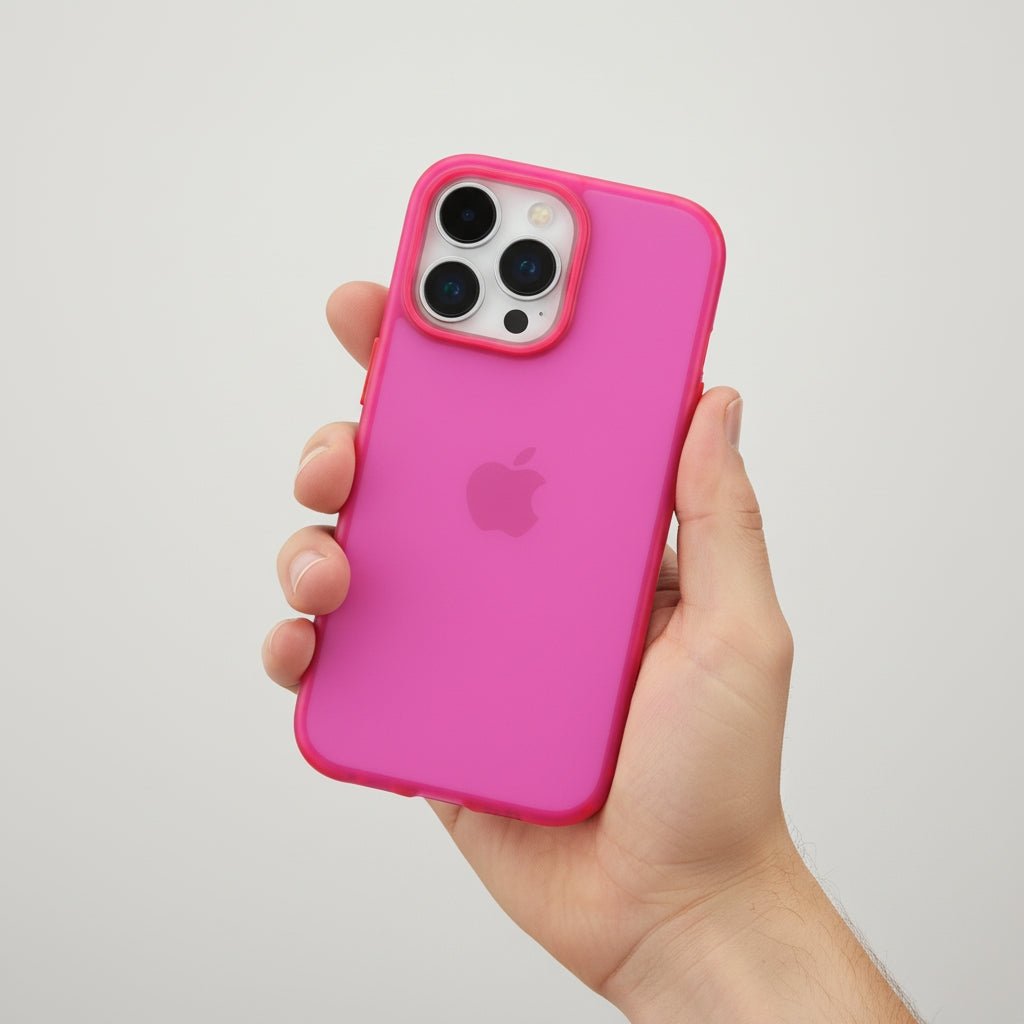 Capa Silicone Cor para iPhone 16 Pro Max
