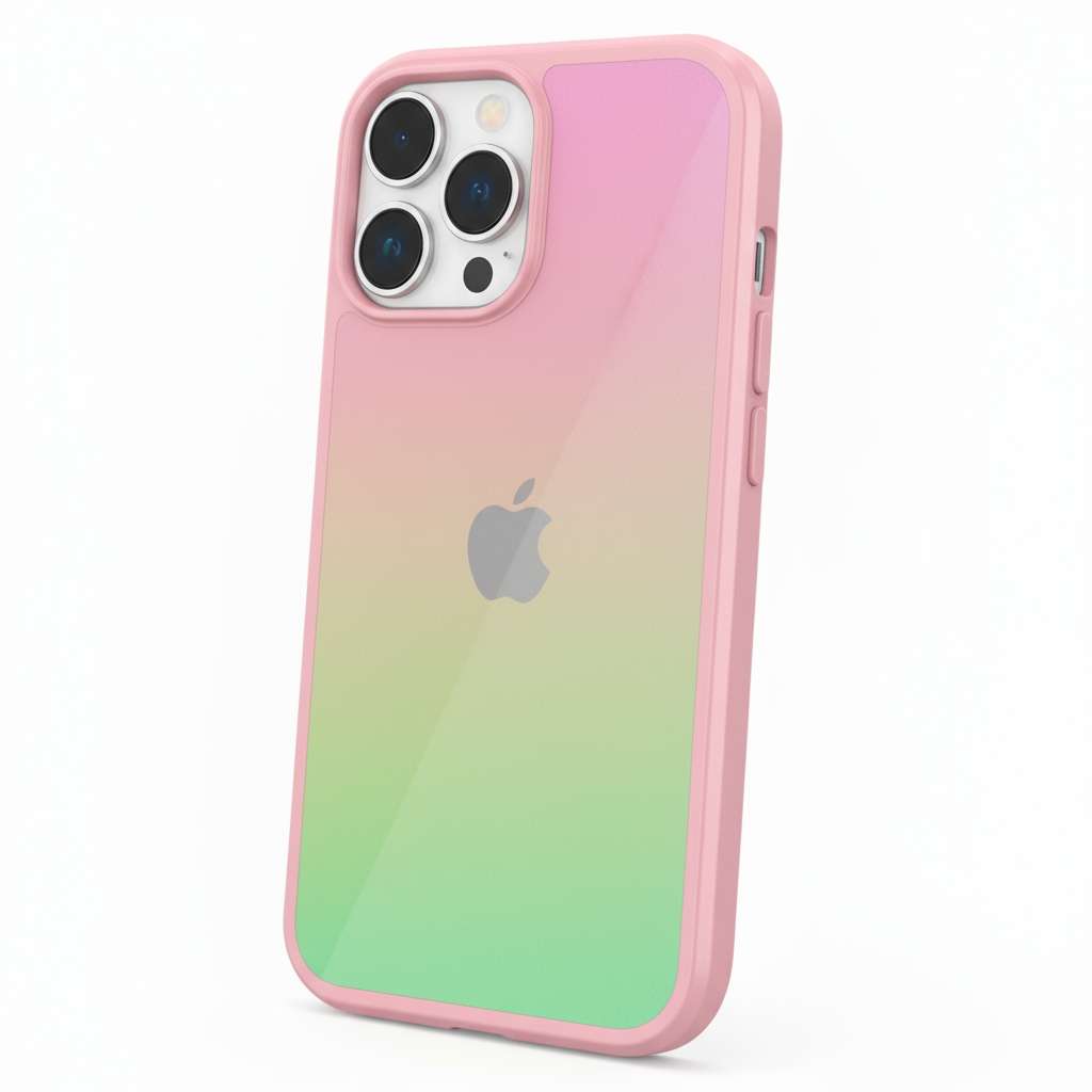 Capa Bumper Iridescente para iPhone 16 Pro Max