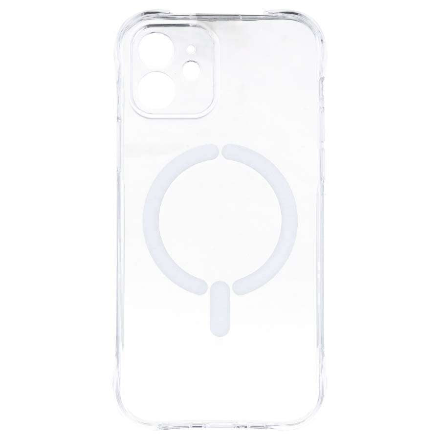 Capa Reforçada Antiyellow Compatível com MagSafe para iPhone 12