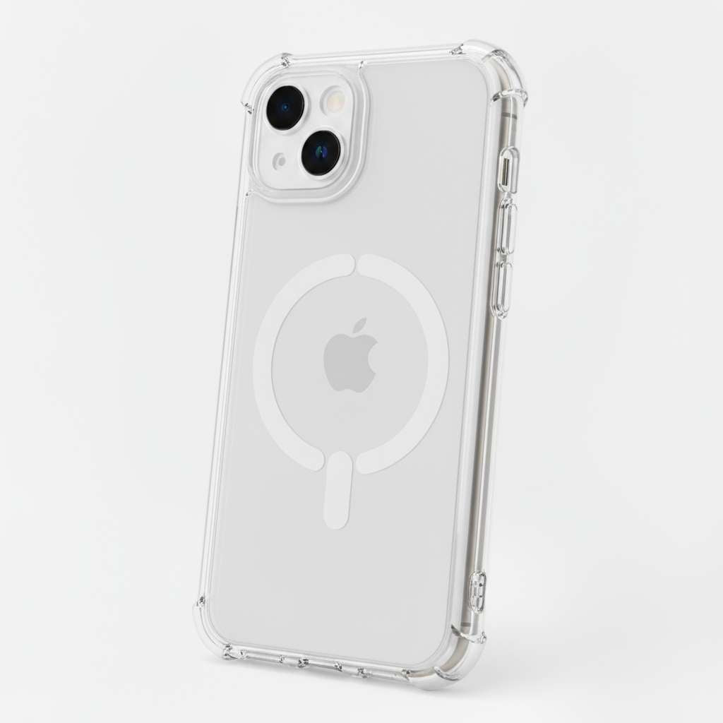Capa Reforçada Antiyellow Compatível com MagSafe para iPhone 14 Plus