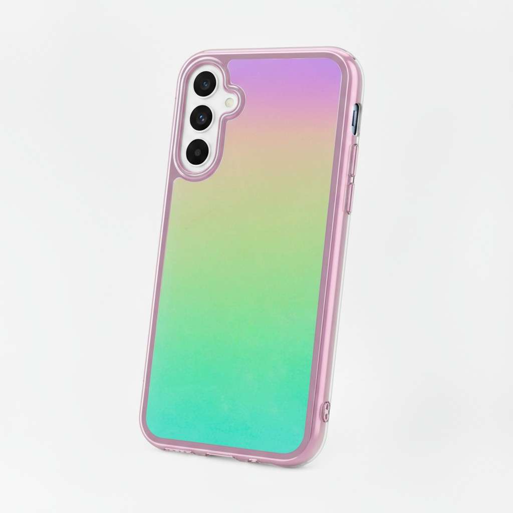 Capa Bumper Iridescente para Samsung Galaxy S25
