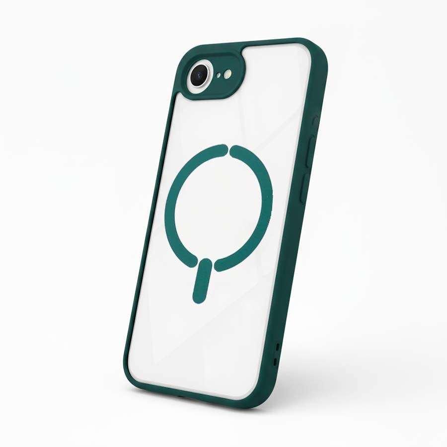 Funda Bumper Compatible con Magsafe con Cubre cámara para iPhone 17e