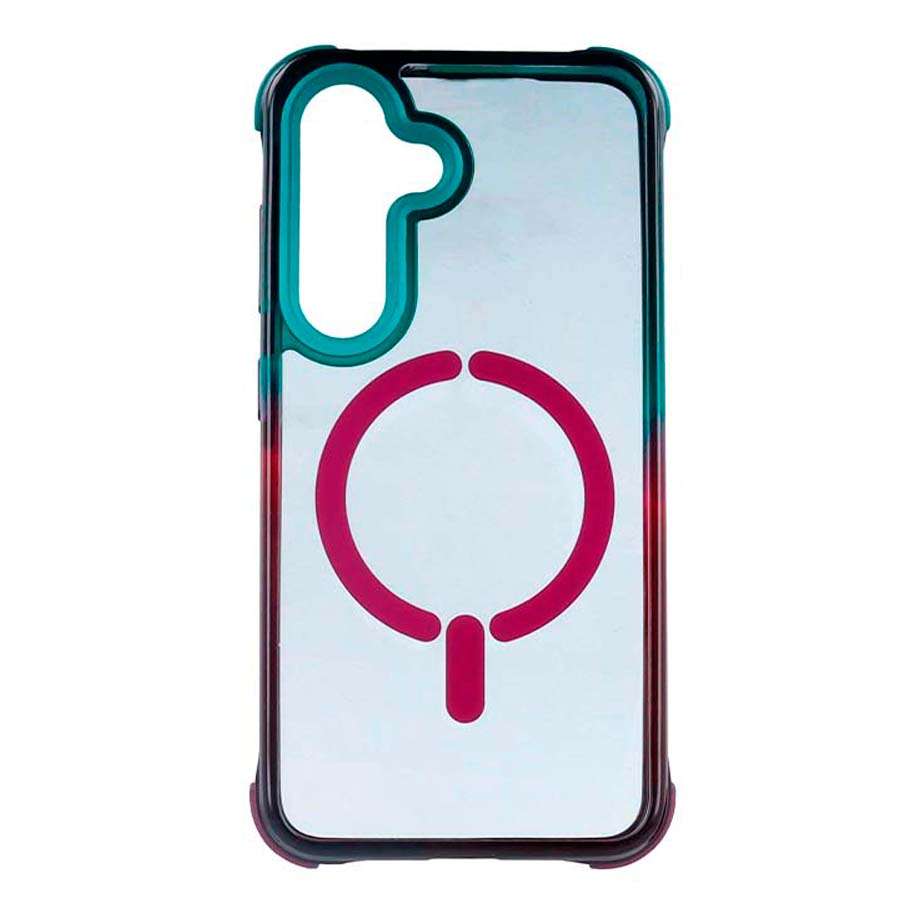 Capa Bumper Reforçada Gradiente compatível com MagSafe para Samsung Galaxy S25