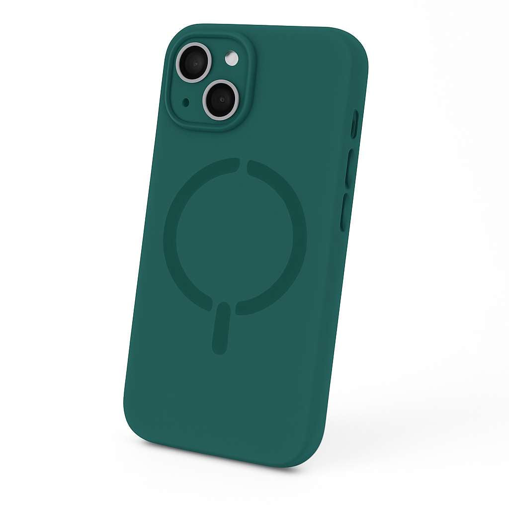 Capa Compatível com MagSafe com Protetor de Câmara para iPhone 14 Plus