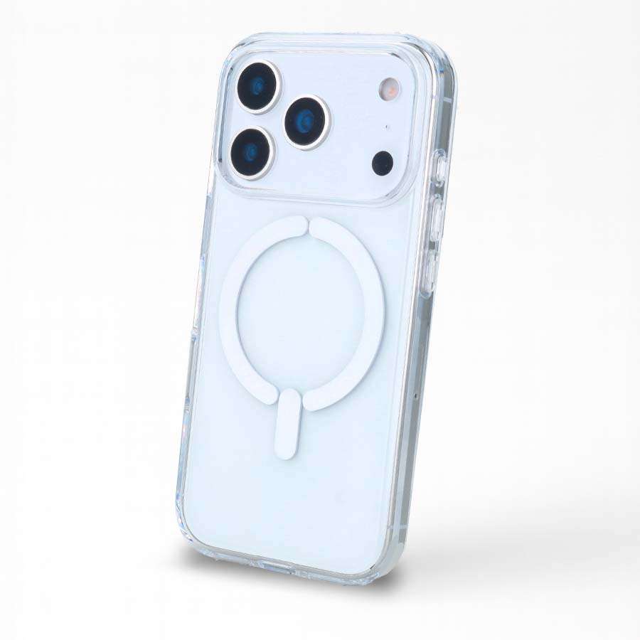 Capa Transparente Antiyellow Compatível com MagSafe para iPhone 17 Pro