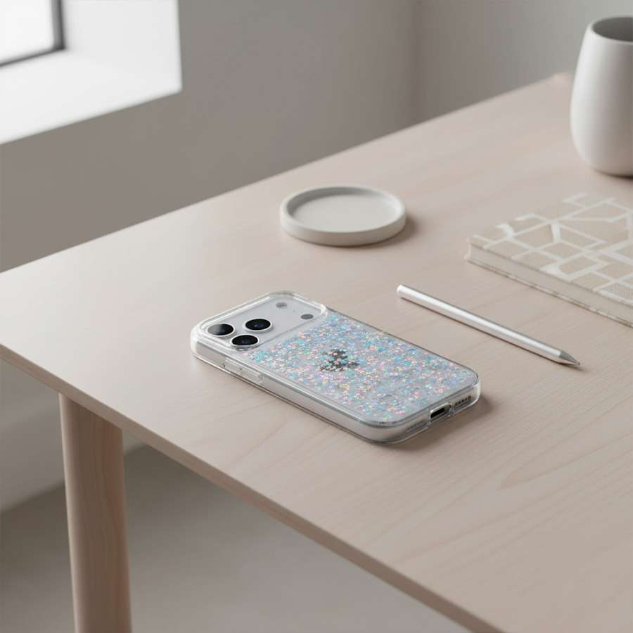 Capa Glitter Premium para iPhone 17 Pro