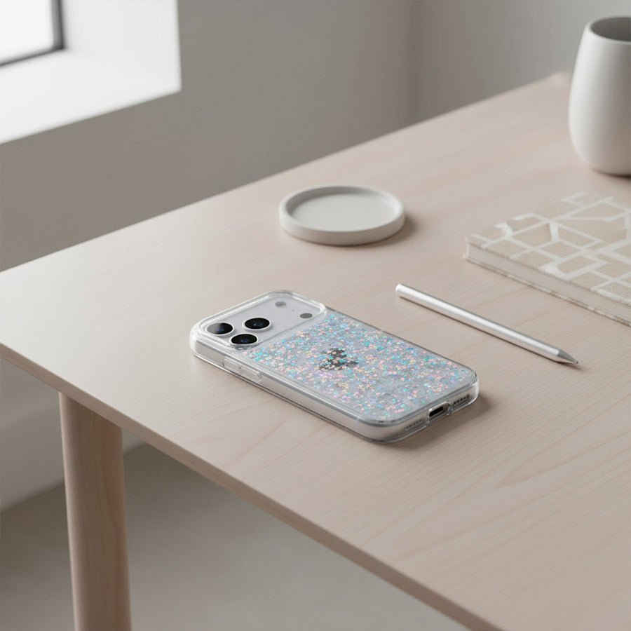 Capa Glitter Premium para iPhone 17 Pro Max