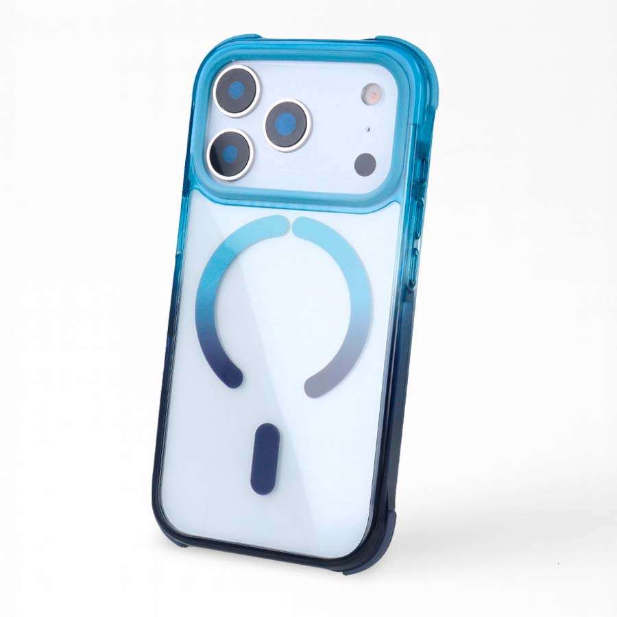 Capa Bumper Reforçada Gradiente compatível com MagSafe para iPhone 17 Pro