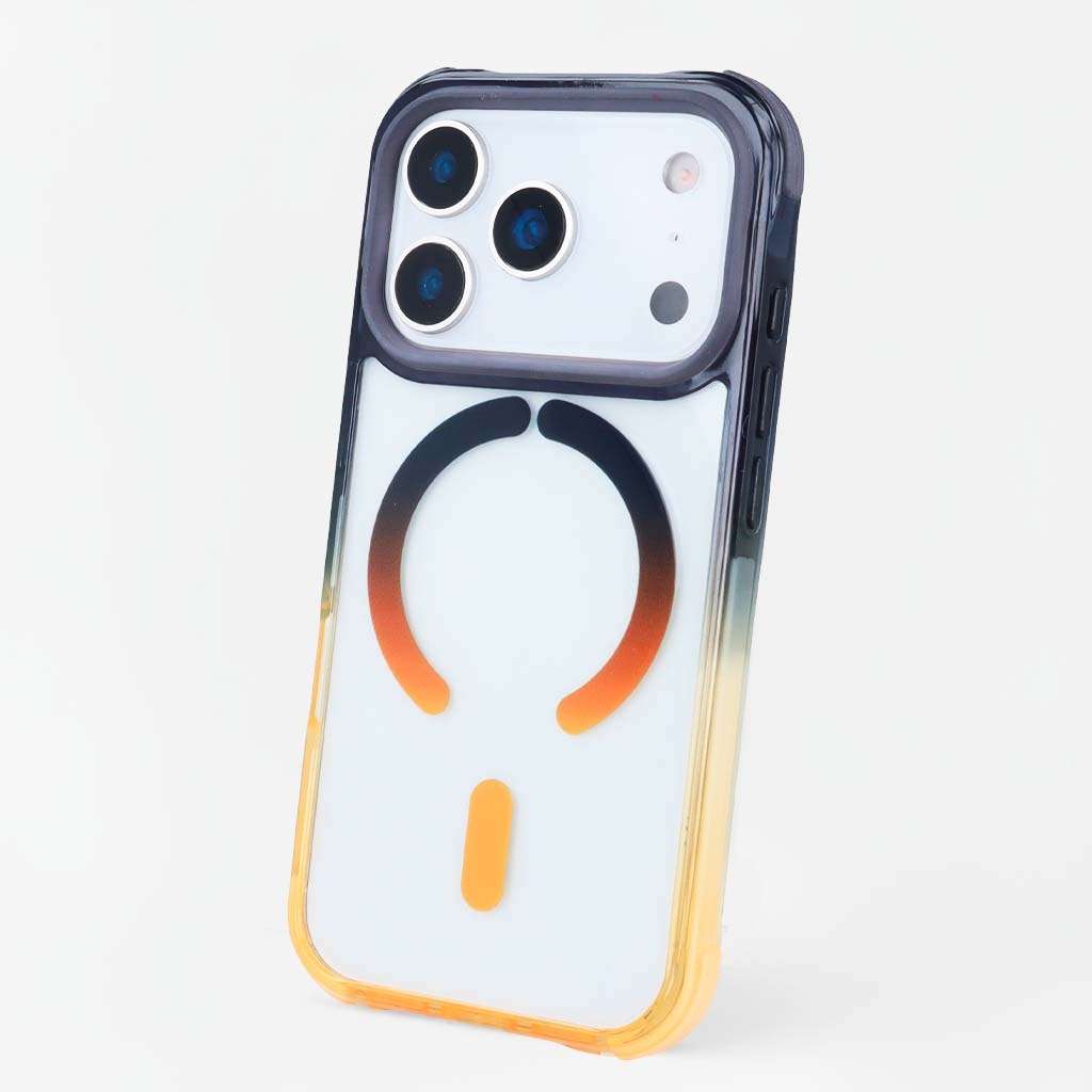 Capa Bumper Reforçada Gradiente compatível com MagSafe para iPhone 17 Pro