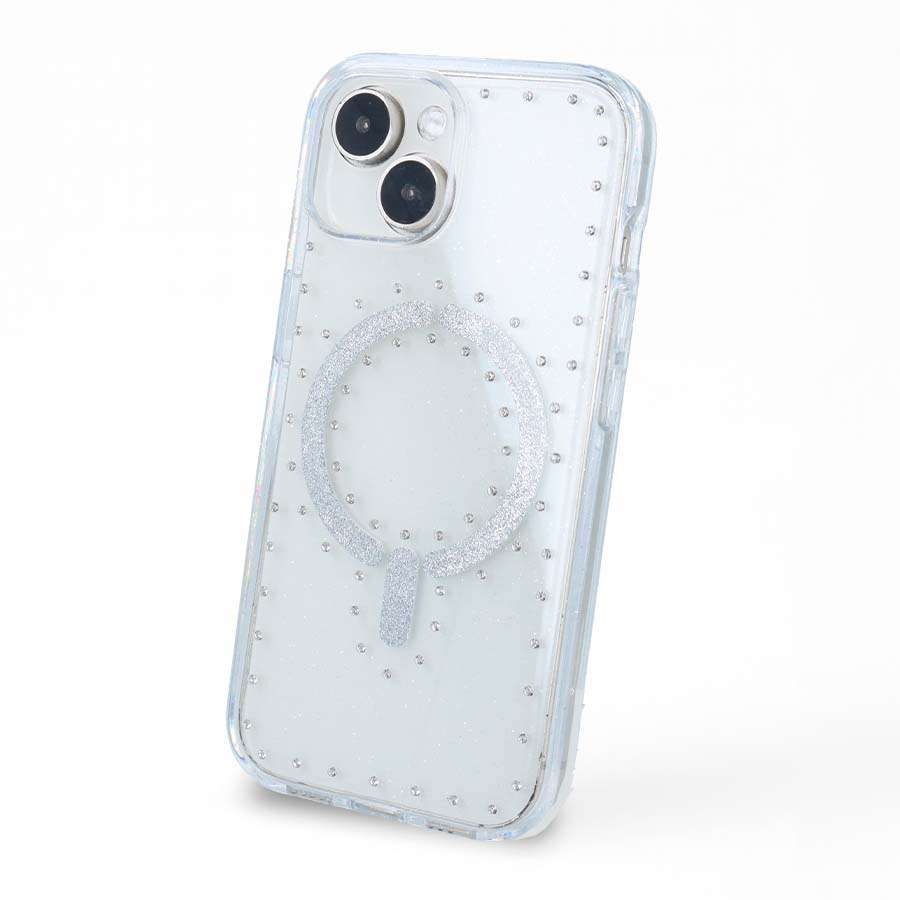 Capa Brilhantes Glitter Compatível com MagSafe para iPhone 14 Plus